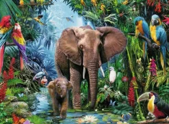 Ravensburger – Elephants at the Oasis 150 XXL Piece Jigsaw Puzzle