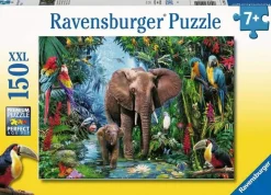 Ravensburger – Elephants at the Oasis 150 XXL Piece Jigsaw Puzzle