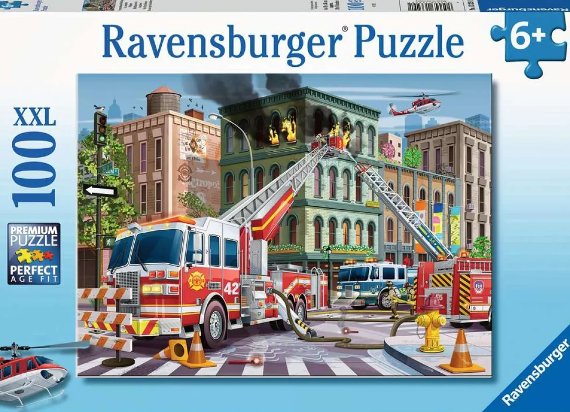 Ravensburger – Firetruck Rescue 100 XXL Piece Puzzle