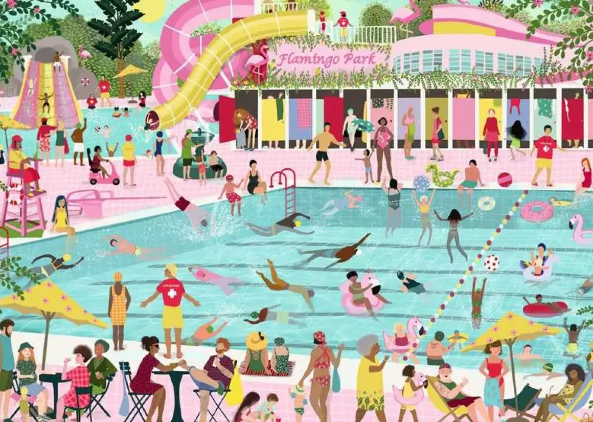 Ravensburger – Flamingo Park 1000 Piece Puzzle
