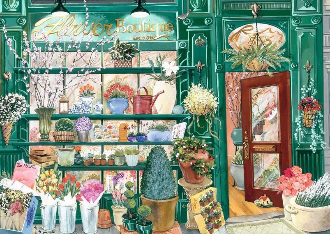 Ravensburger – Flower Shop 300 Large Piece Format Puzzle
