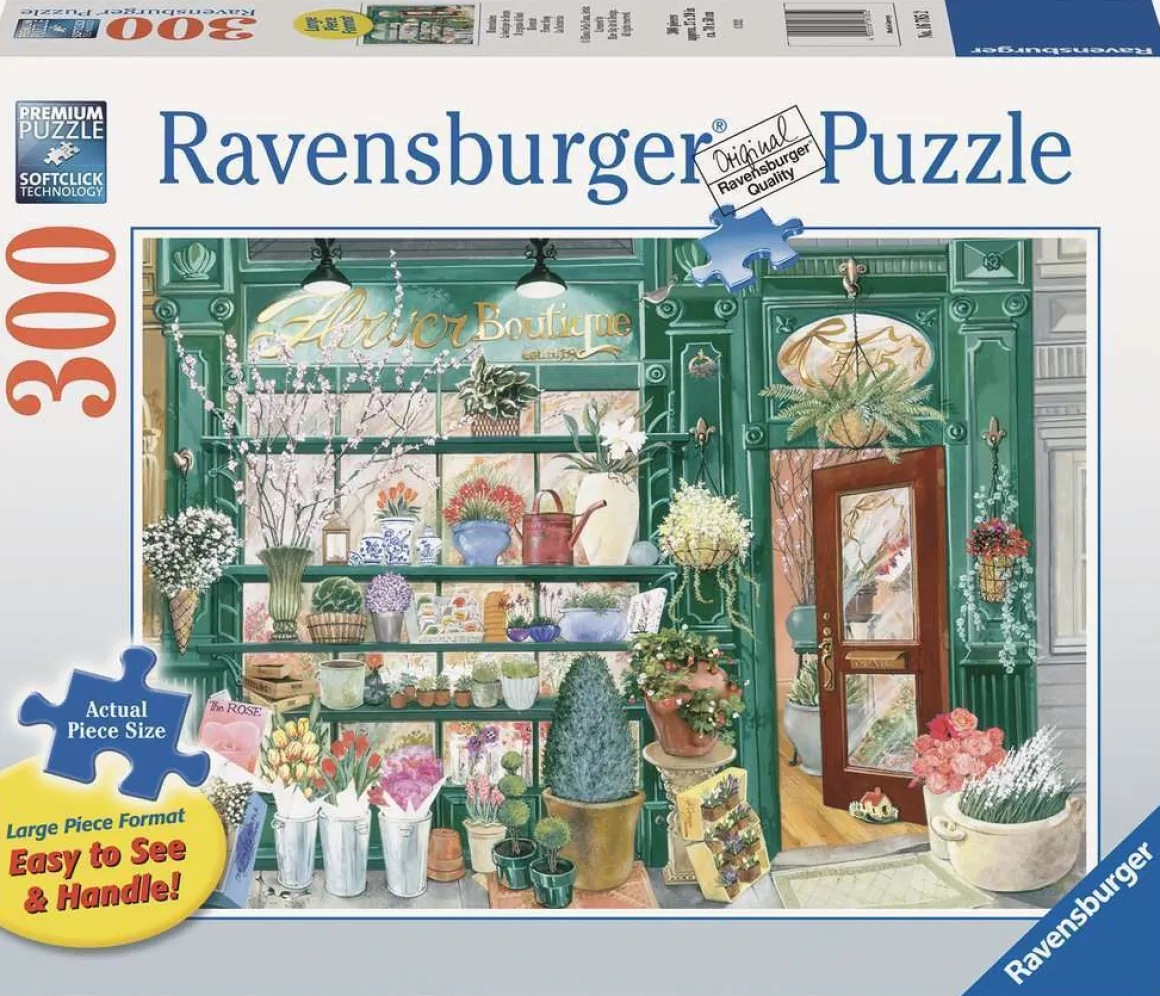 Ravensburger – Flower Shop 300 Large Piece Format Puzzle