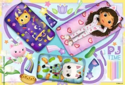 Ravensburger – Gabby’s Dollhouse, Magical Sleepover 2 X 12 Piece Puzzle