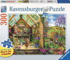 Ravensburger – Gardeners Getaway 300 Large Piece Format Puzzle
