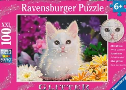 Ravensburger – Glitter Cat 100 XXL Piece Puzzle