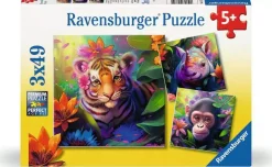 Ravensburger – Jungle Babies 3 x 49 Piece Puzzle