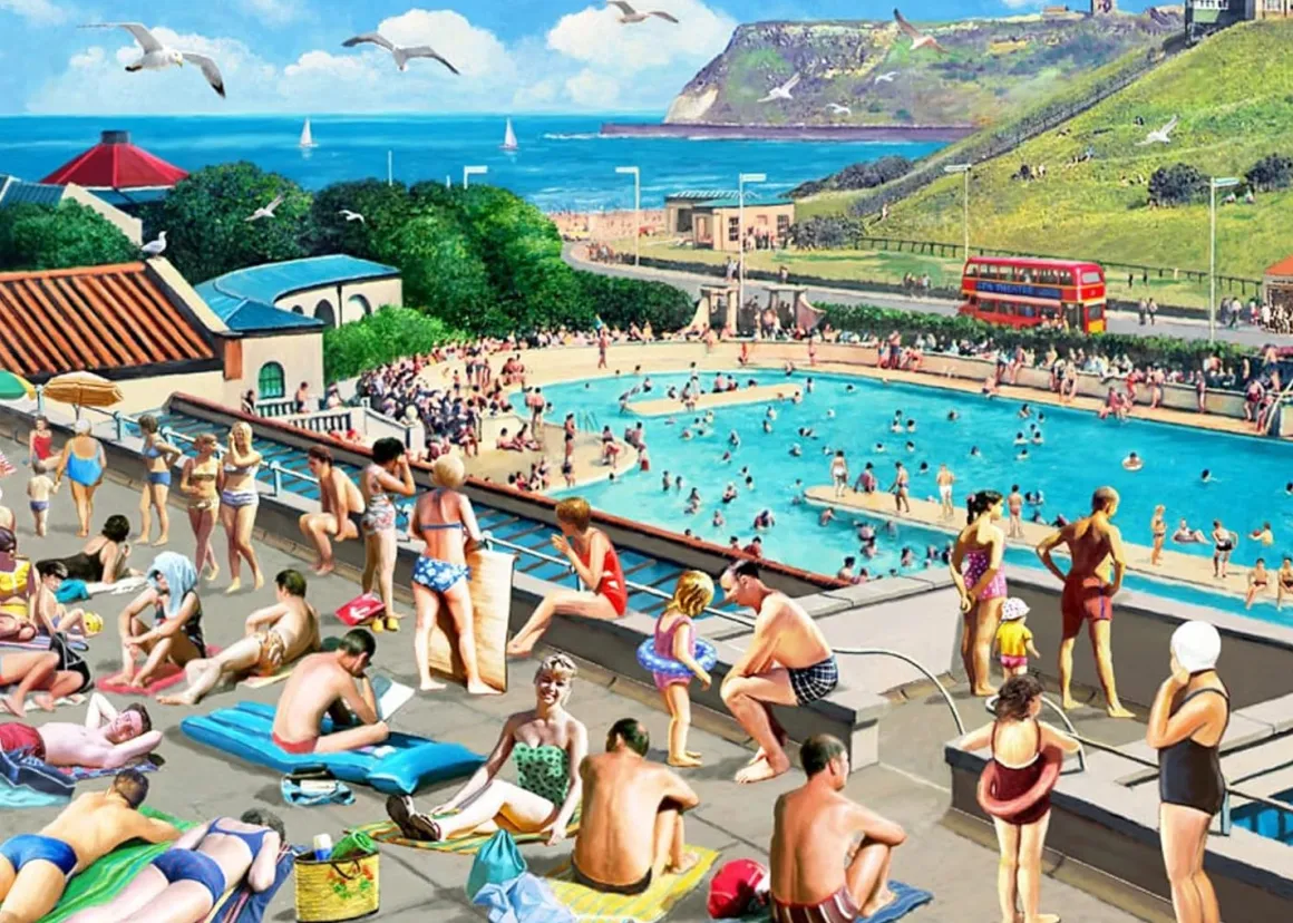 Ravensburger – Leisure Days No 8 – Scarborough North Bay 1000 Piece Puzzle
