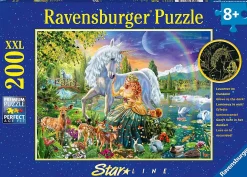 Ravensburger – Magical Beauty Starline Glow 200 Piece Puzzle