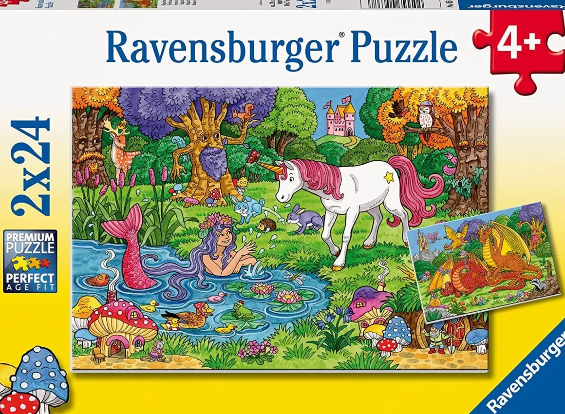 Ravensburger – Magical Forest 2 X 24 Piece Jigsaw Puzzle