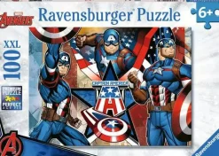 Ravensburger – Marvel Captain America – The First Avenger 100 Piece Puzzle