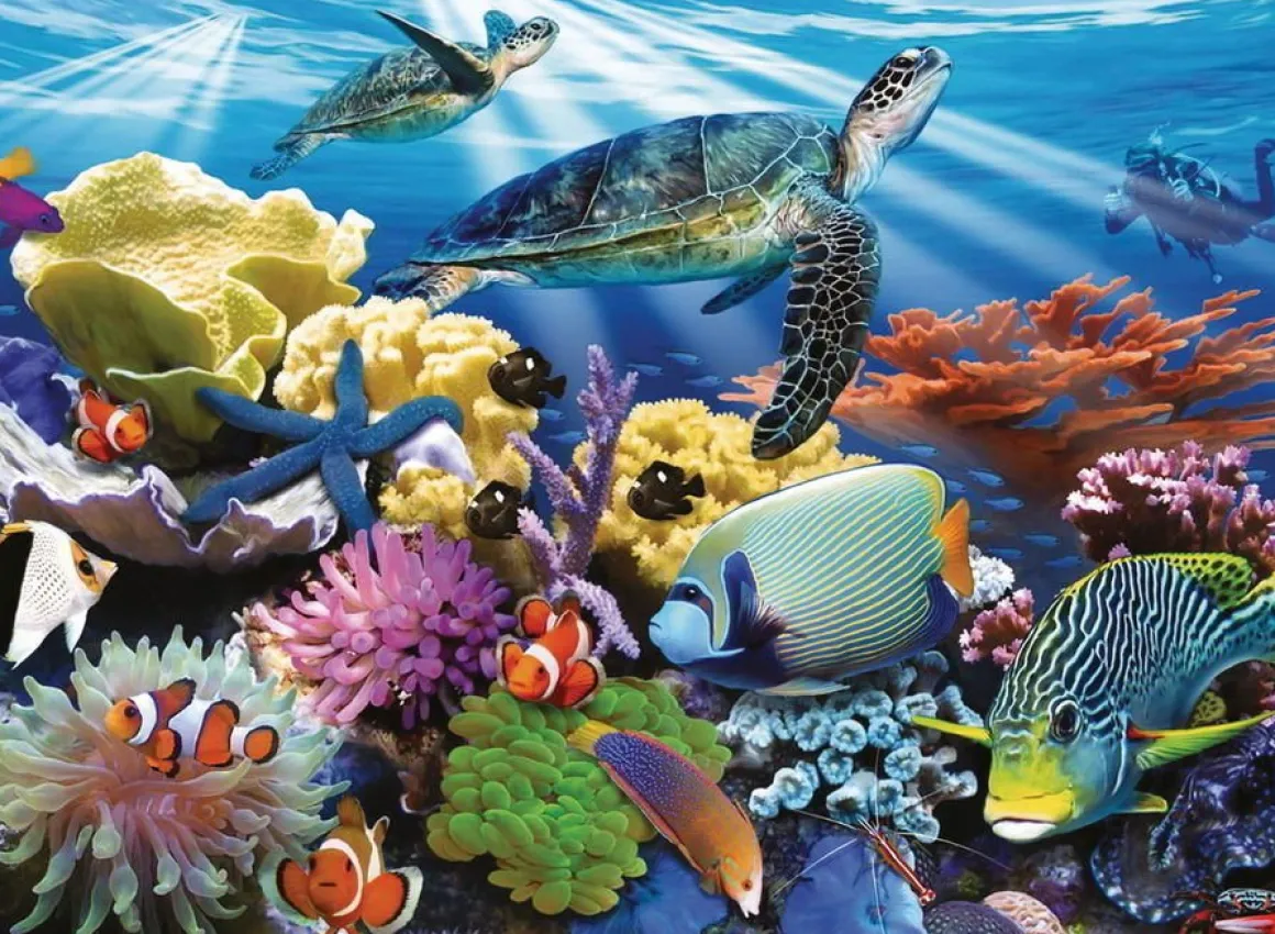 Ravensburger – Ocean Turtles 200 XXL Piece Jigsaw Puzzle