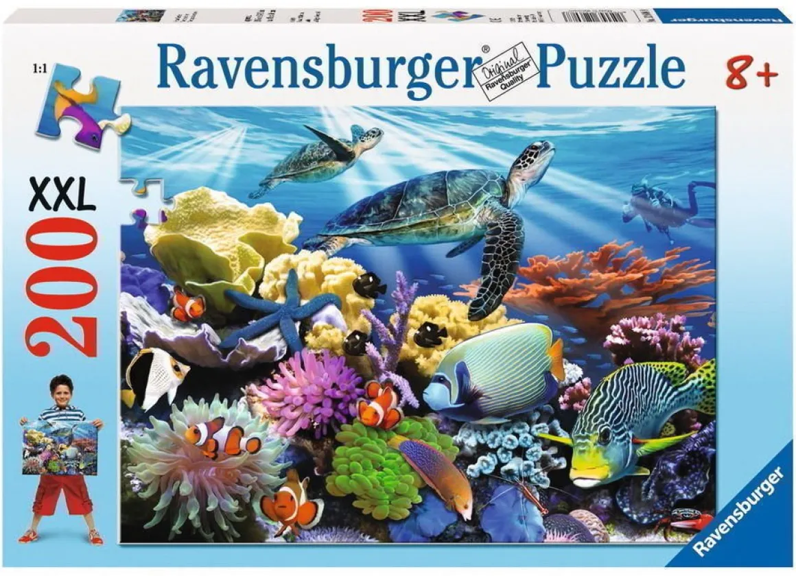 Ravensburger – Ocean Turtles 200 XXL Piece Jigsaw Puzzle