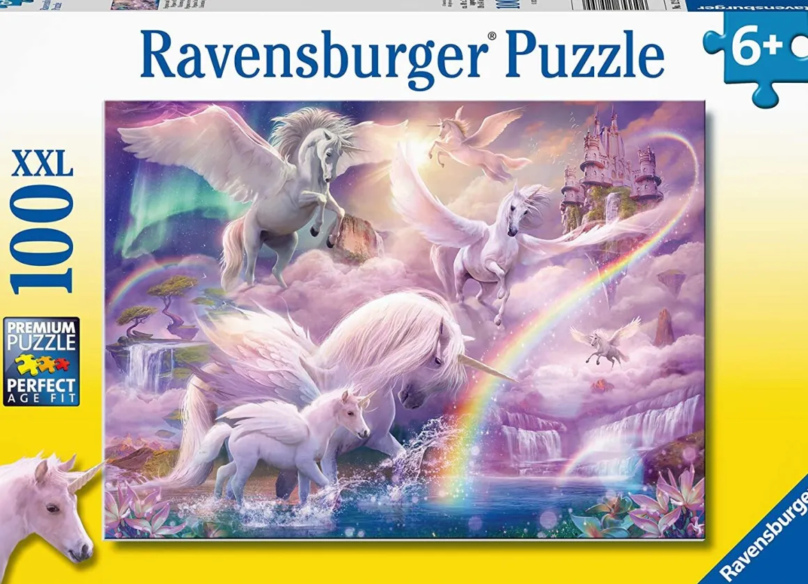 Ravensburger – Pegasus Unicorns 100 XXL Piece Puzzle