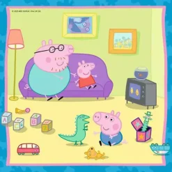Ravensburger – Peppa’s Family & Friends 3 x 49 Piece Puzzle