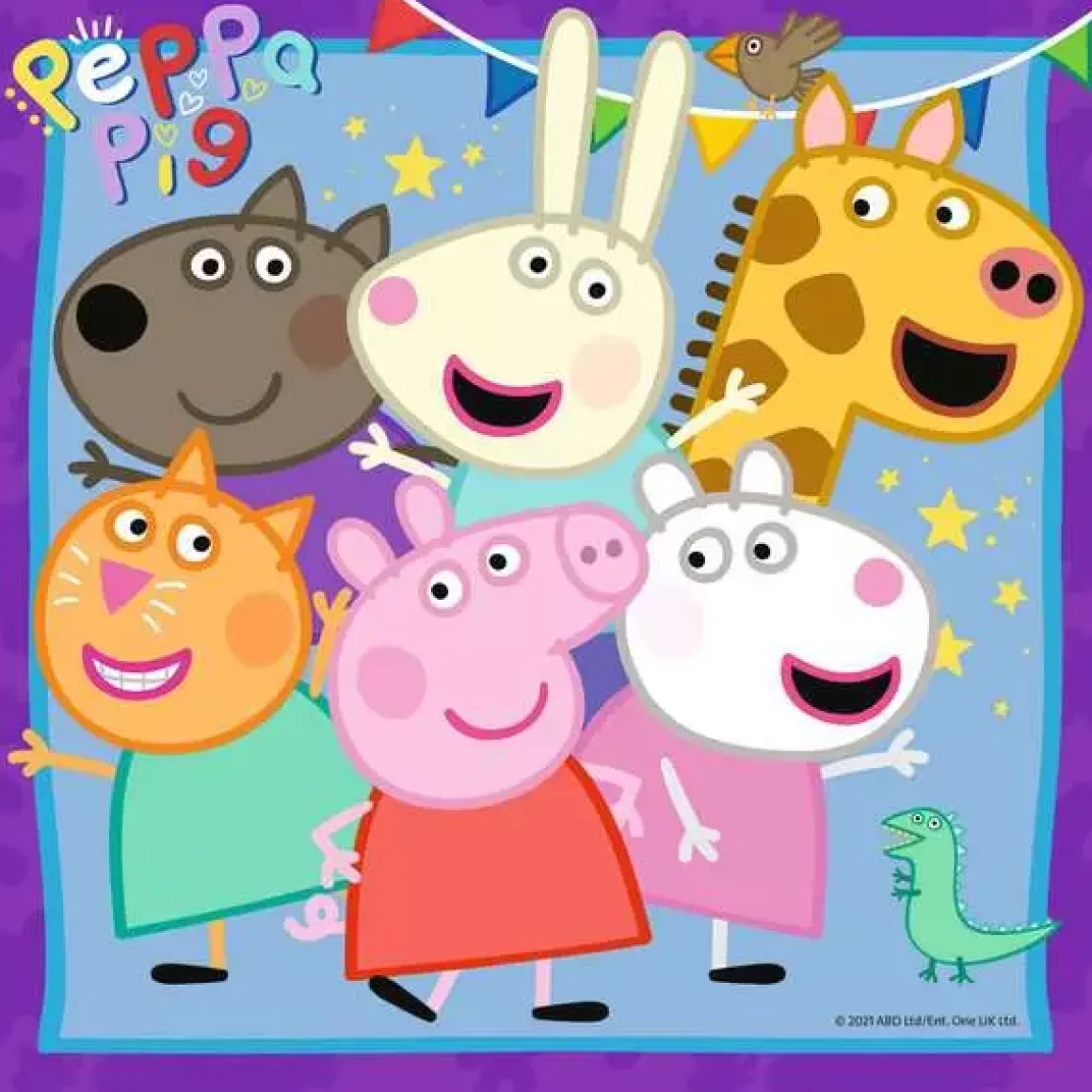 Ravensburger – Peppa’s Family & Friends 3 x 49 Piece Puzzle