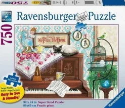Ravensburger – Piano Cat 750 Large Piece Puzzle