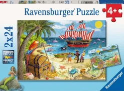 Ravensburger – Pirates & Mermaids 2 X 24 Piece Jigsaw Puzzle