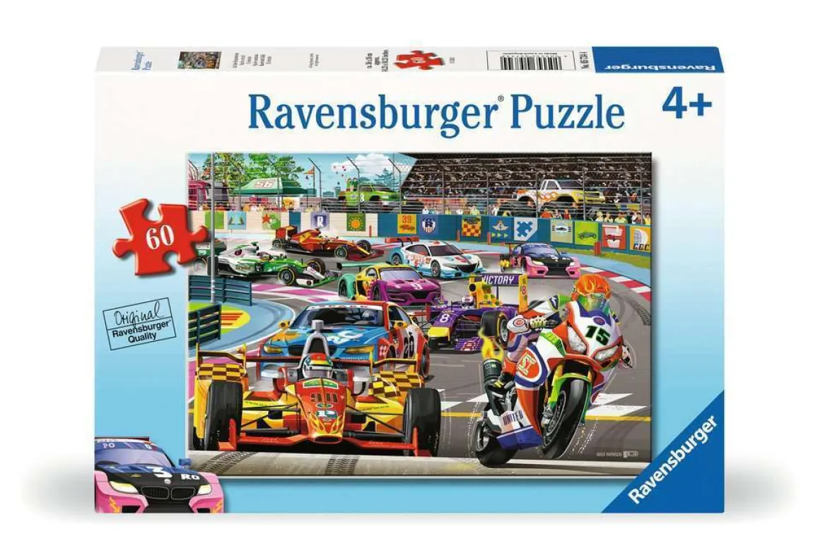 Ravensburger – Racetrack Rally 60 Piece Puzzle