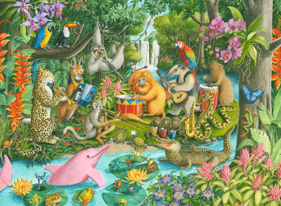 Ravensburger – Rainforest River Band 100 Piece Puzzle
