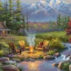 Ravensburger – Riverside Livingroom 750 Large Piece Format Puzzle