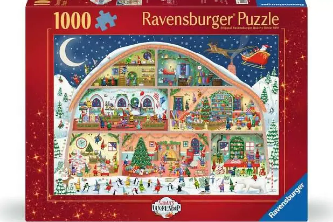 Ravensburger – Santa’s Workshop 1000 Piece Puzzle