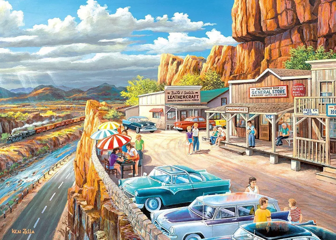 Ravensburger – Scenic Overlook 500 Large Piece Format Puzzle