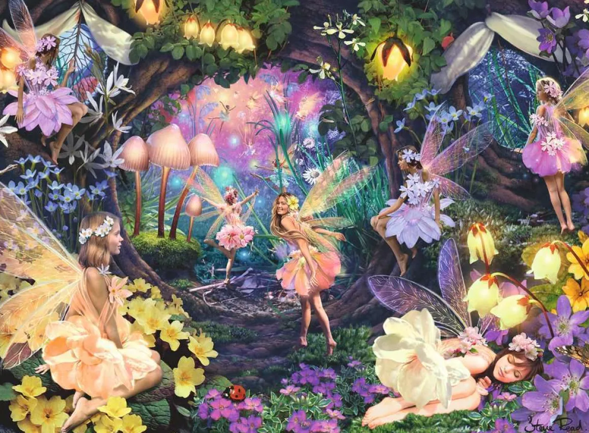 Ravensburger – Starline – Fairy Garden 100 Piece Puzzle