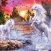 Ravensburger – Starline – Unicorns at the River 500 Piece Puzzle