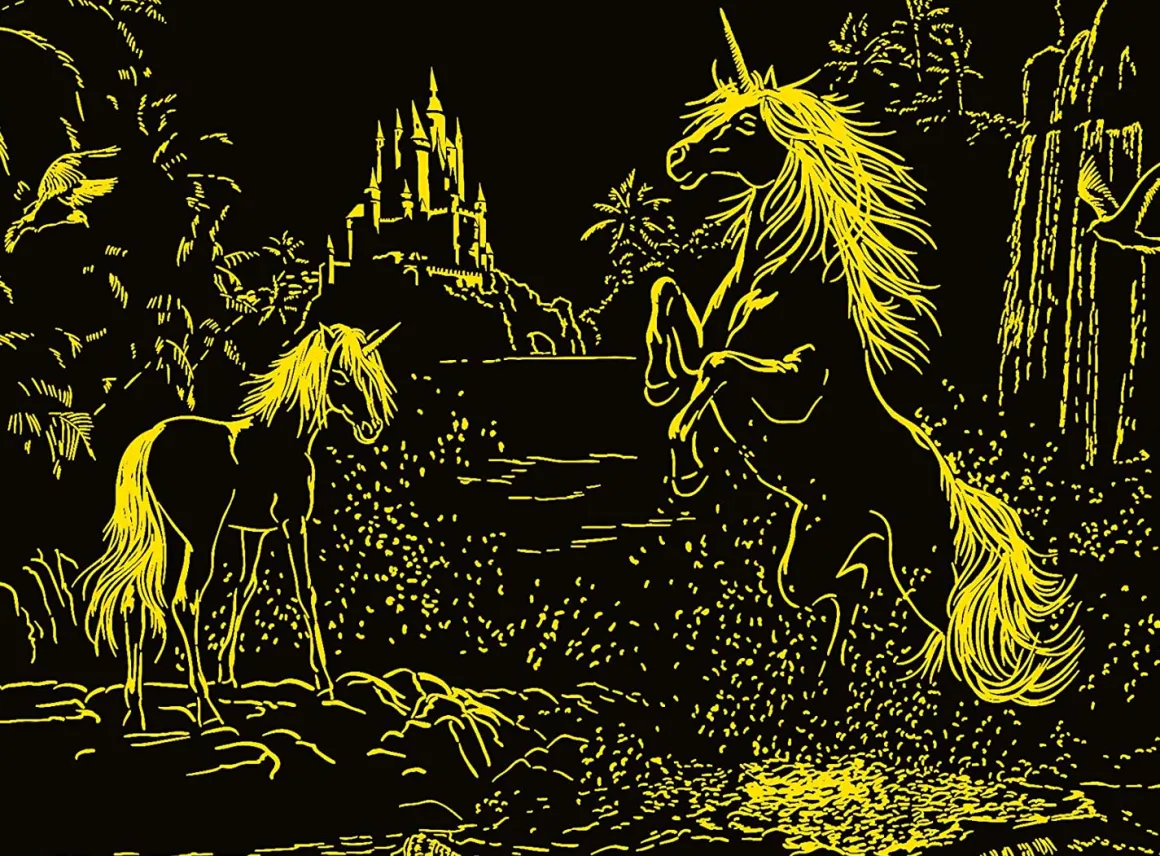 Ravensburger – Starline – Unicorns at the River 500 Piece Puzzle