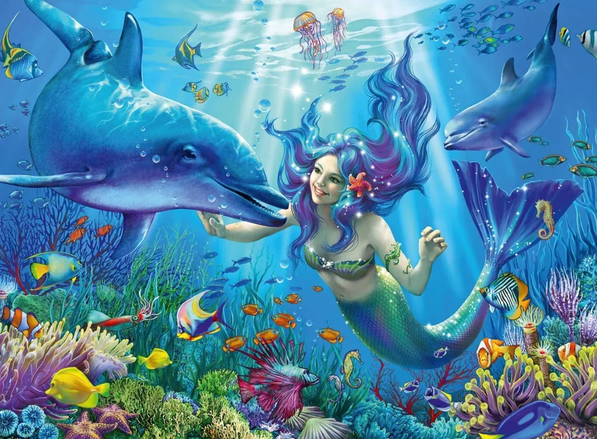 Ravensburger – Starline Glow – Underwater Paradise 200 Piece Puzzle