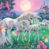 Ravensburger – Starline Glow – Unicorns in the Moonlight 100 Piece Puzzle