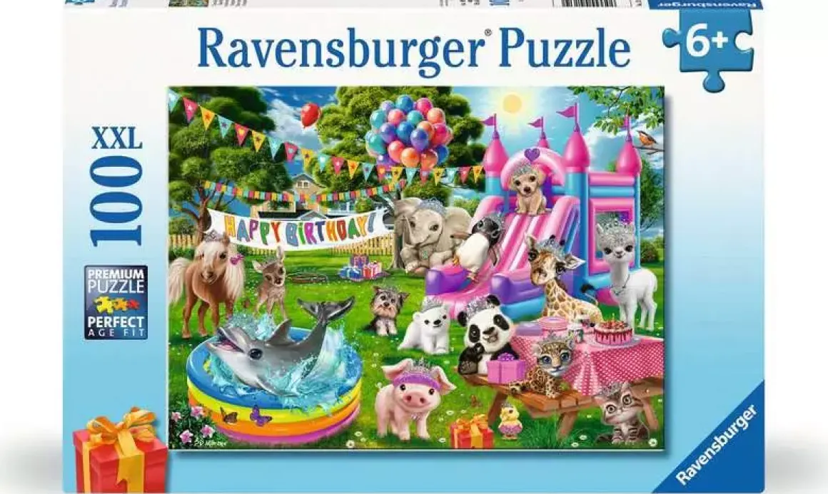 Ravensburger – Tiara Birthday Party 100 Piece Puzzle