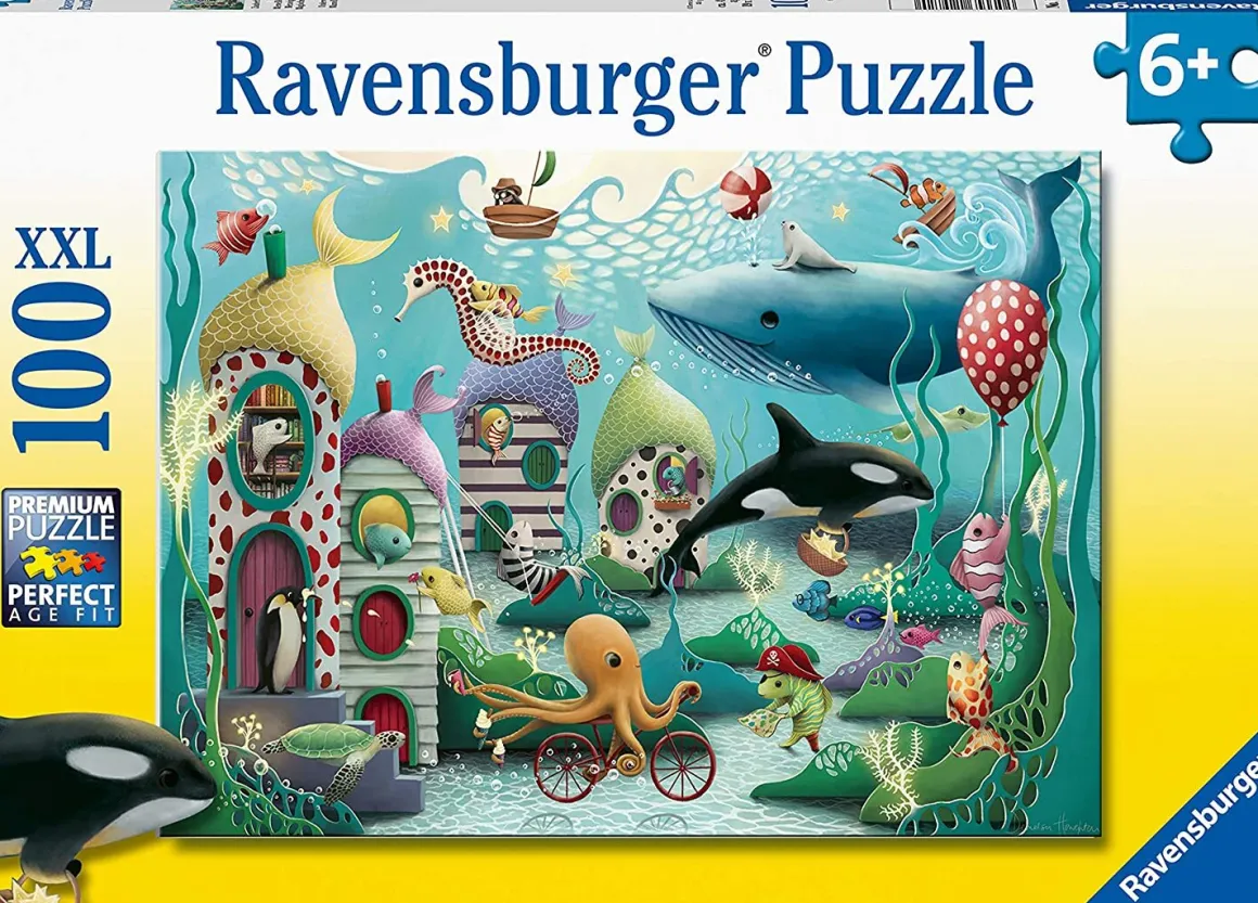 Ravensburger – Underwater Wonders 100 XXL Piece Puzzle