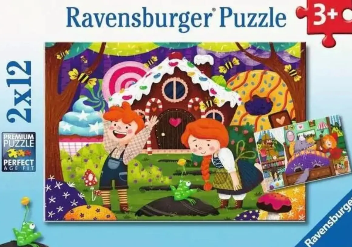 Ravensburger – Wild Things Fairytales 2 X 12 Piece Puzzle