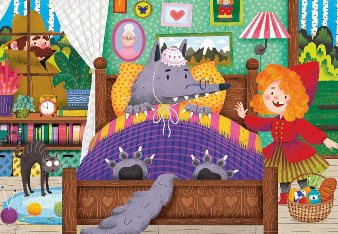 Ravensburger – Wild Things Fairytales 2 X 12 Piece Puzzle