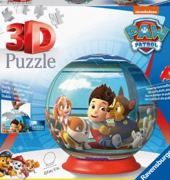Ravensburger 3D Puzzle Ball, Paw Patrol 72 Pieces