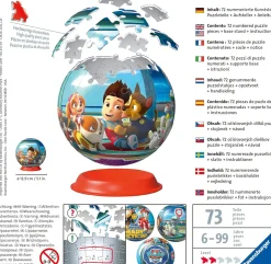 Ravensburger 3D Puzzle Ball, Paw Patrol 72 Pieces