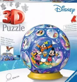 Ravensburger 3D Puzzle Ball, Disney Characters 72 Pieces