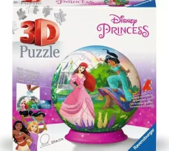 Ravensburger 3D Puzzle Ball, Disney Princess 72 Pieces