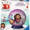 Ravensburger 3D Puzzle Ball, Gaby’s Dollhouse 72 Pieces