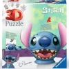 Ravensburger 3D Puzzle Ball, Disney Stitch with Ears 72 Pieces