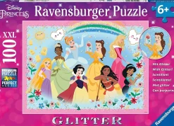 Ravensburger Disney Glitter Strong, Beautiful and Brave 100 XXL Piece Puzzle