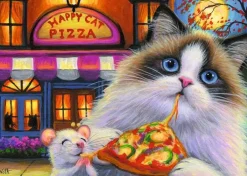 Ravensburger Happy Cat Pizza 35 Piece Puzzle