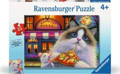 Ravensburger Happy Cat Pizza 35 Piece Puzzle
