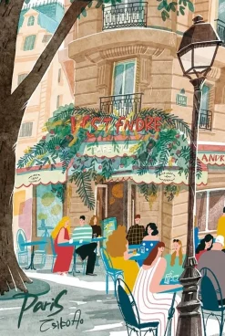 Robotime Rolife – Leisure in Paris 1000 Piece Puzzle
