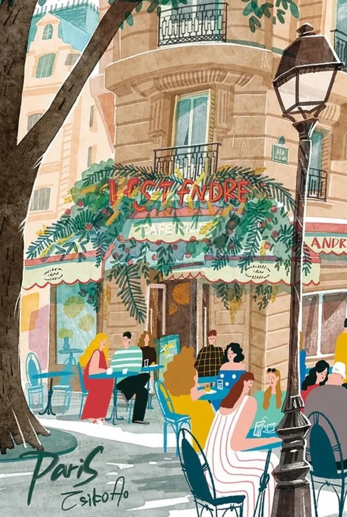 Robotime Rolife – Leisure in Paris 1000 Piece Puzzle