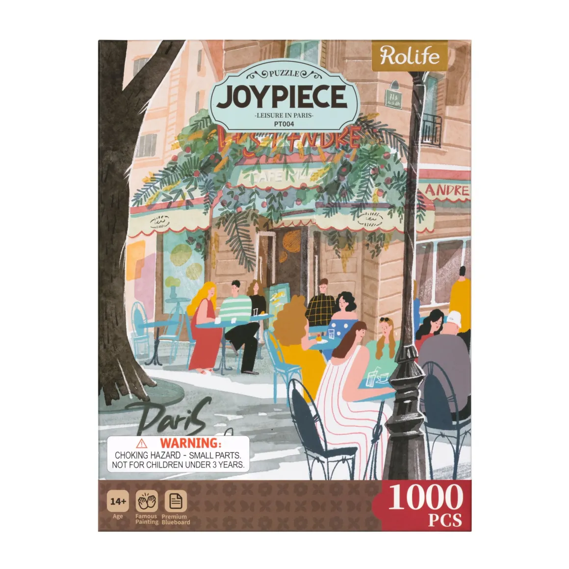 Robotime Rolife – Leisure in Paris 1000 Piece Puzzle