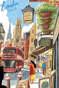 Robotime Rolife – Walk in London 1000 Piece Puzzle
