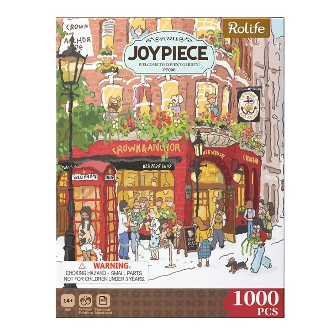 Robotime Rolife – Welcome to Covent Garden 1000 Piece Puzzle
