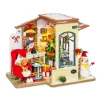 Robotime Rolife DIY Miniature House Christmas Snow House
